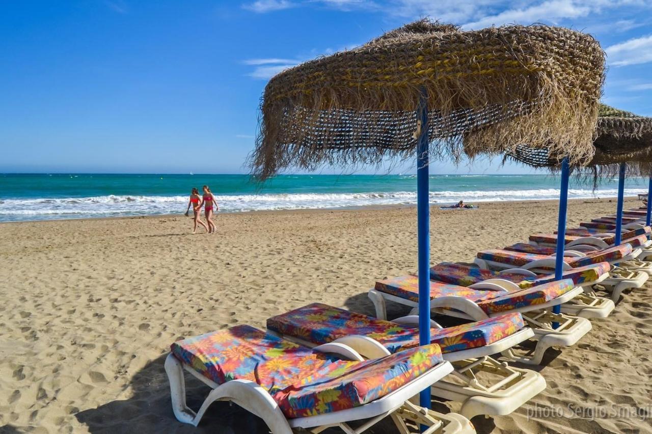 Apartamento Andalucia - A 100 Metros De La Playa, Camino Recto Sin Cuestas - Piscina 베날마데나코스타 외부 사진